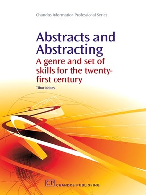 cover image of Abstracts and Abstracting